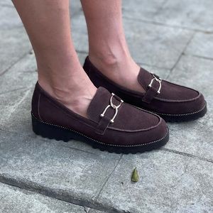 vaneli brown loafers!